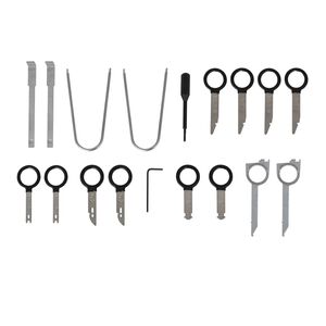 vidaXL Bilradio borttagningsnycklar 20-pack