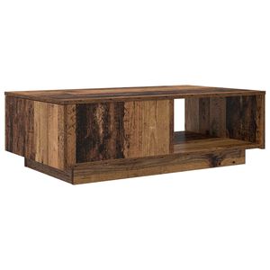 vidaXL Kaffeebord Gammalt tr&auml; 95 x 55 x 31 cm Konstruerat tr&auml;
