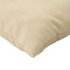 vidaXL Palldynor 3 st beige oxfordtyg