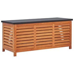 vidaXL Dynbox 117x50x55 cm massivt eukalyptustr&auml;