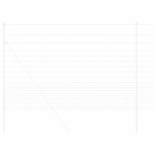 vidaXL Vild St&auml;ngsel Galvaniserad 1000 x 150 x 0,18 cm J&auml;rn