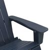 vidaXL Adirondack Gungstol Marinblå 73.5 x 92 x 90cm HDPE