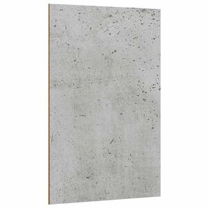 vidaXL Dekorpaneler 12 st Betonggr&aring; 40 x 60 x 0,27 cm Konstruerat tr&auml;