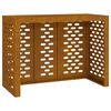 vidaXL Täckning för Luftkonditionering Rostig 110 x 50 x 80 cm