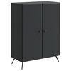 vidaXL Sideboard Svart 66 x 34,5 x 90 cm Konstruerat tr&auml;