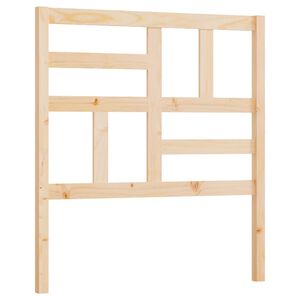 vidaXL S&auml;nggavel 81x4x104 cm massiv furu