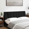 vidaXL Headboard Cushion "Hanko" Black 160 cm Fabric