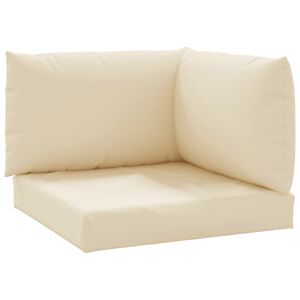 vidaXL Palldynor 3 st beige oxfordtyg