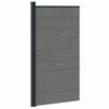 vidaXL St&auml;ngselpanel WPC och aluminium Gr&aring;