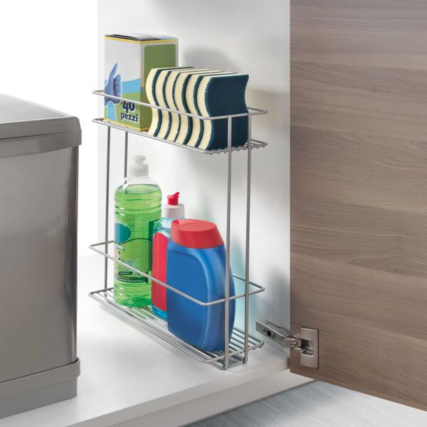 Metaltex Utdragbar hylla 2 v&aring;ningar In&Out XL