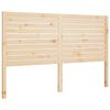 vidaXL S&auml;nggavel 126x4x100 cm massiv furu