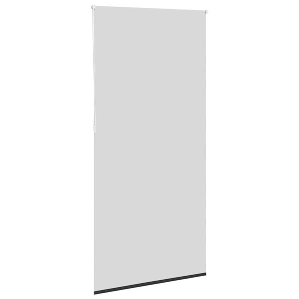 vidaXL Rullgardin mörkläggning svart 100x230 cm tyg bredd 95,7 cm