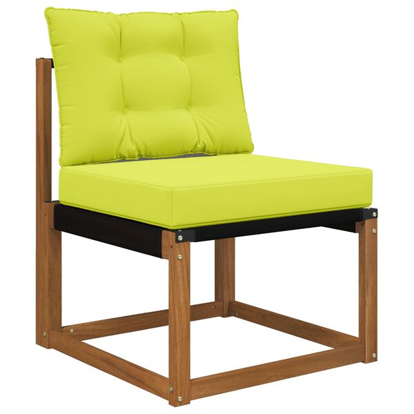 vidaXL Utomhus Soffa Kudde 2 pcs Gr&ouml;n Polyester