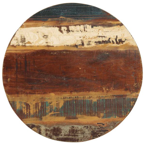 vidaXL Satsbord 2 st massivt &aring;tervunnet tr&auml;