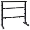 vidaXL Skivst&aring;ngsst&auml;ll Svart 99 x 45 x 95,5 cm Pulverlackerat st&aring;l