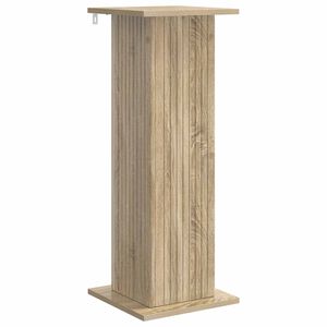 vidaXL V&auml;xtst&auml;ll Sonoma-ek 30,5 x 30 x 80,5 cm Konstruerat tr&auml;