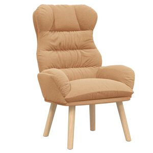 vidaXL f&aring;t&ouml;lj Beige 69 x 74 x 93 cm Sherpa tyg
