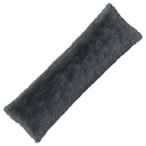 vidaXL Kudde med kudde HEERLEN Antracit 40 x 145 cm PV Fleece