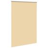 vidaXL Rullgardin m&ouml;rkl&auml;ggningsbeige 150x230 cm tyg bredd 146,6 cm