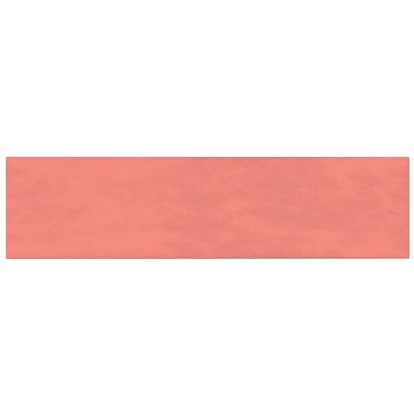 vidaXL Väggpaneler 12 st Rosa 60x15 cm sammet 1,08 m²