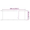 vidaXL Markis vertikal terrakotta 140x600 cm oxfordtyg