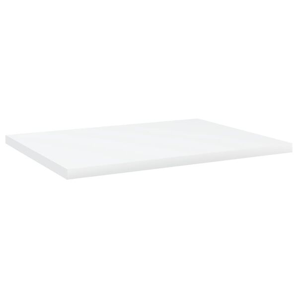 vidaXL Hyllplan 4 st vit 40x30x1,5 cm konstruerat tr&auml;