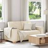 vidaXL 2-sits soffa linne 160x78x84 cm