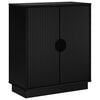 vidaXL Sideboard VENRAY Svart 66 x 33 x 77,5 cm Konstruerat tr&auml;