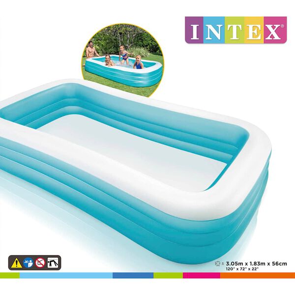 Intex Familjepool Swim Center 305x183x56 cm