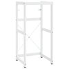 vidaXL Ram f&ouml;r tv&auml;ttst&auml;ll vit 40x38x83 cm j&auml;rn