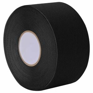 vidaXL Sj&auml;lvh&auml;ftande konstgr&auml;stav Svart 10 x 0,05 cm Syntetiskt tyg