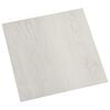 vidaXL Sj&auml;lvh&auml;ftande golvplankor Ljus beige 30,5 x 30,5 cm 20 st PVC