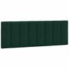 vidaXL Bed Frame without Mattress "Hanko" Dark Green 140x190 cm Velvet