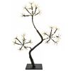 vidaXL S-formad LED-julgran 2 st Svart 45 cm Plast 336 LED-lampor