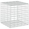 vidaXL Gabion med 5 mm Tr&aring;d och 5x10 cm Maska 50x50x50 cm