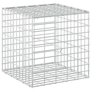 vidaXL Gabion med 5 mm tr&aring;d och 5x10 cm n&auml;t 50x50x50 cm