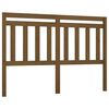 vidaXL S&auml;nggavel honungsbrun 166x4x100 cm massiv furu