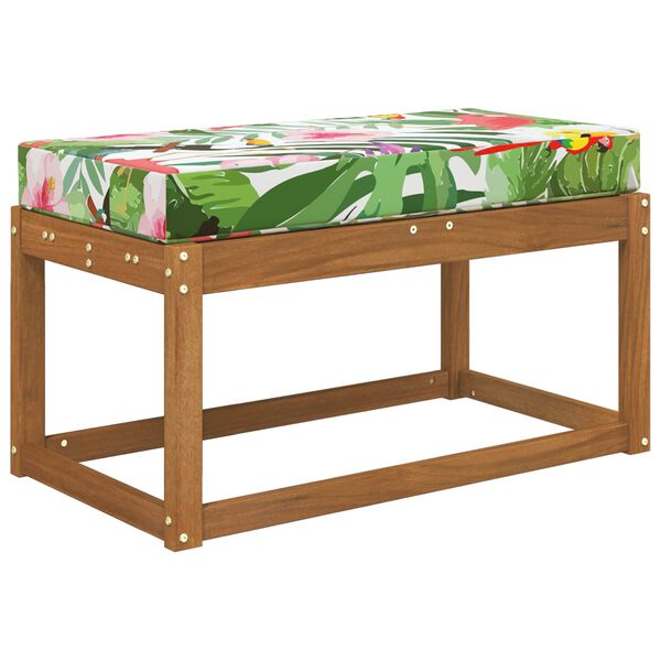 vidaXL Utomhus sitskudde f&auml;rgstark 80 x 40 x 8 cm 100% Polyester