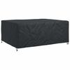 vidaXL M&ouml;bel&ouml;verdrag Enf&auml;rgad Svart 240 x 190 x 90 cm 420D