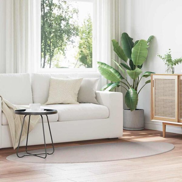 vidaXL Omr&aring;desmattor HUARTE Sand 100 x 200 cm Polyester