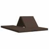 vidaXL F&auml;llbar Soffbed 140 x 67 x 45 cm Taupe