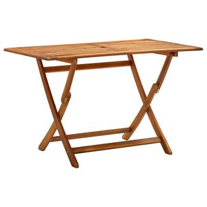 vidaXL Hopf&auml;llbart tr&auml;dg&aring;rdsbord 120x70x75 cm massivt akaciatr&auml;