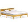 vidaXL S&auml;ngram utan madrass massivt mangotr&auml; 180 cm