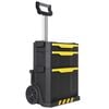 Stanley Rullande verktygsvagn plast svart 1-79-206