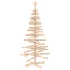 vidaXL Tr&auml;julgran KOTKA 120 cm Massiv furu Naturlig