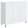vidaXL Sideboard Vit 89 x 34,5 x 82 cm Konstruerat tr&auml;