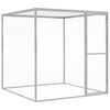 vidaXL Kattbur 1,5x1,5x1,5 m galvaniserat st&aring;l