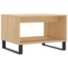 vidaXL Soffbord sonoma-ek 60x50x40 cm konstruerat tr&auml;
