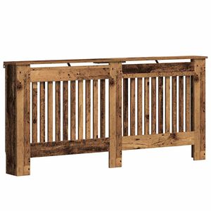 vidaXL Radiatorlock Gammalt tr&auml; 172 x 19 x 81,5 cm Konstruerat tr&auml;