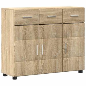 vidaXL Sideboard FLORIN Sonoma-ek 88,5 x 30,5 x 73 cm Konstruerat tr&auml;